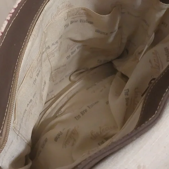 Sixtease Leather and Cotton Knapsack Backpack Recycled Material - Picture 9 of 12